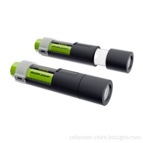 2,200mAh Power Banks with Optimal LED Flashlight, Measures 23.5 x 94mm